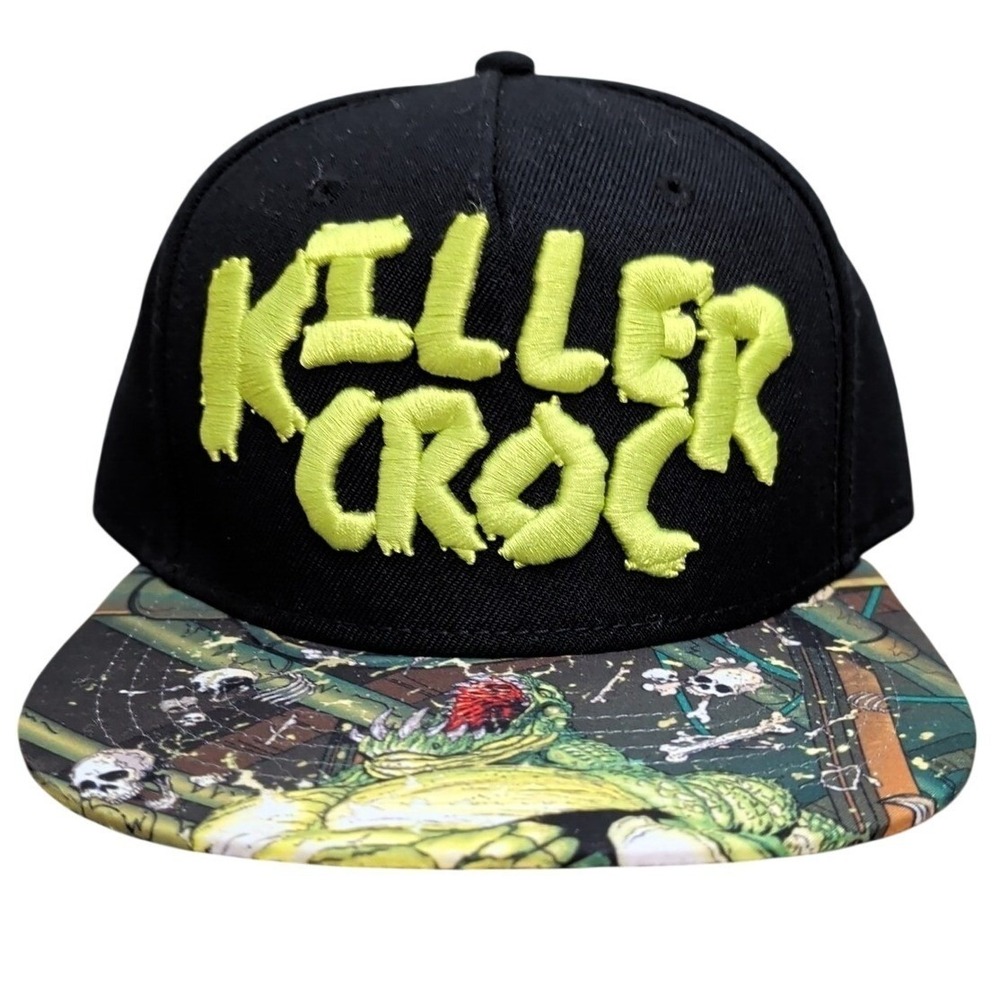 DC Comics Justice League Killer Croc Sublimated Brim Embroidered